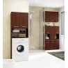 Meuble de salle de bain 30x85x30cm Marron