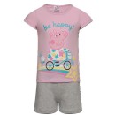 Peppa Pig Bike children's short pajamas 3-6 years