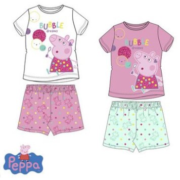 Peppa Pig children's short pajamas 3-6 years
