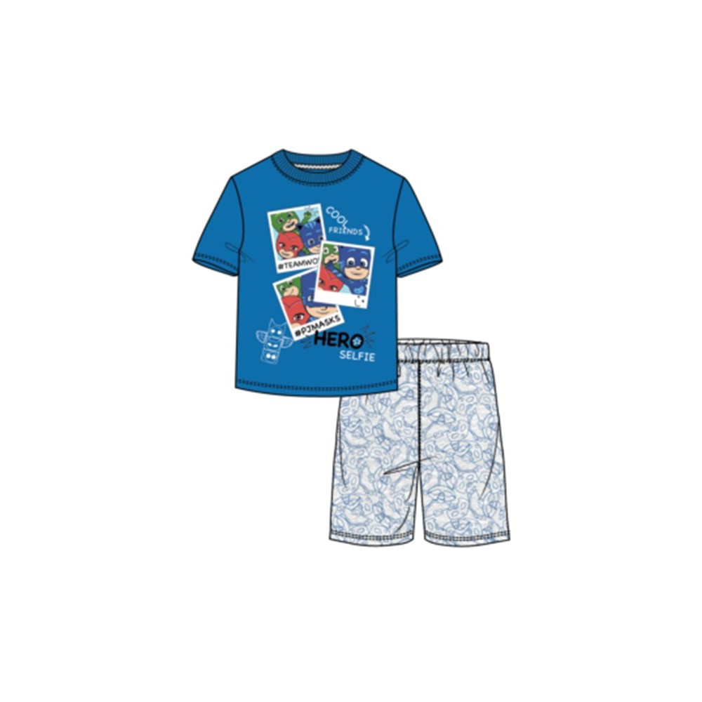 PJ Masks children's short pajama 122/128 cm