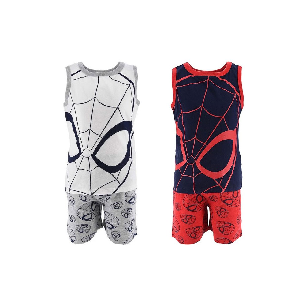 Spiderman kids short pajamas 3-8 years