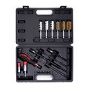 Zestaw szczotek do czyszczenia gniazd wtryskiwaczy 19 el. KD10049