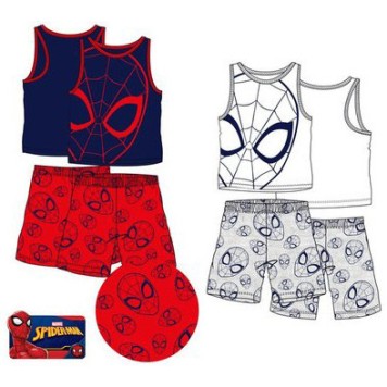 Spiderman kids short pajamas 3-8 years