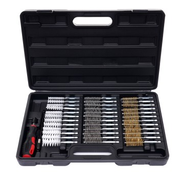 Zestaw szczotek do czyszczenia gniazd wtryskiwaczy 38 el. KD10047