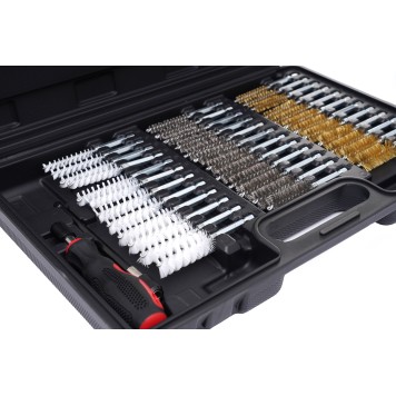 Zestaw szczotek do czyszczenia gniazd wtryskiwaczy 38 el. KD10047