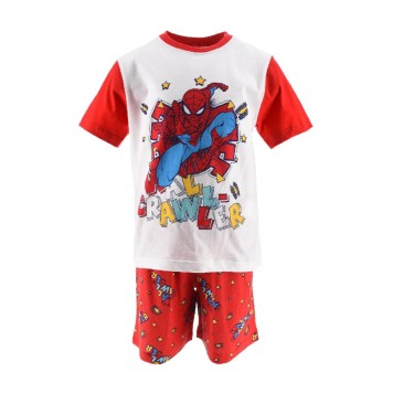Spiderman children's short pajamas 3-8 years