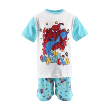 Spiderman children's short pajamas 3-8 years