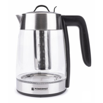 Czajnik elektryczny bezprzewodowy szklany LED 2200 PM-ECB-18-GRGBT