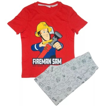 Fireman Sam kids short pajamas 98-128 cm