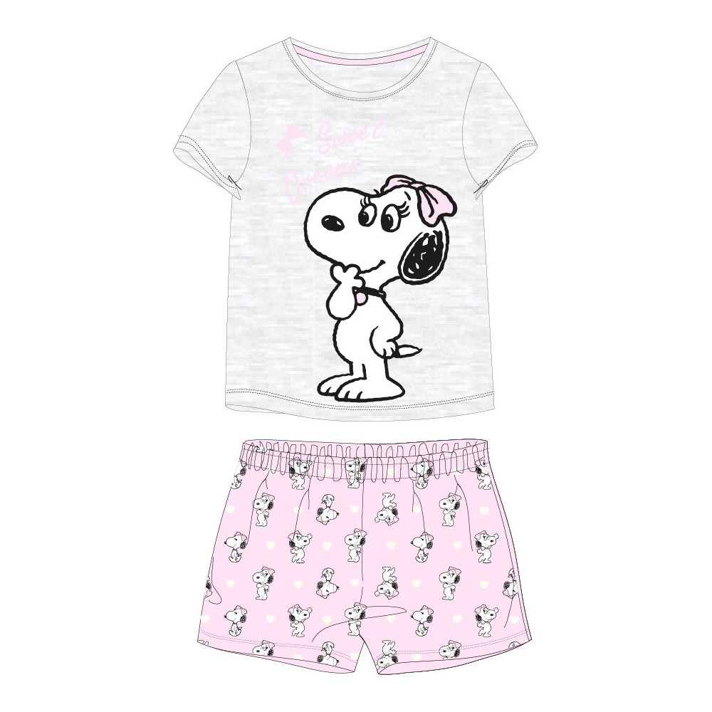 Snoopy children's short pajamas 92-128 cm