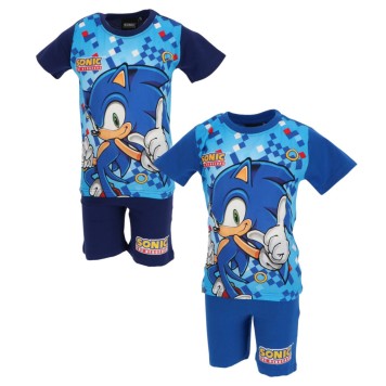 Sonic the Hedgehog kids short pajamas 3-8 years