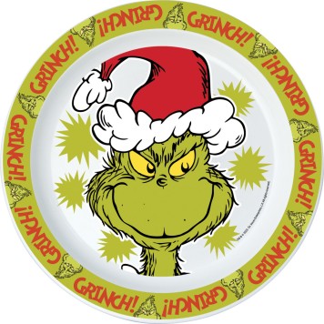 The Grinch Christmas Mischief micro plate 22 cm