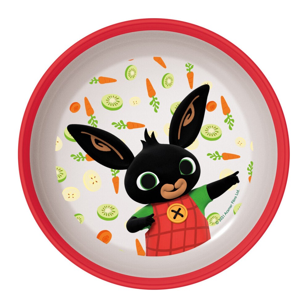 Bing Happy Carrots non-slip micro deep plate