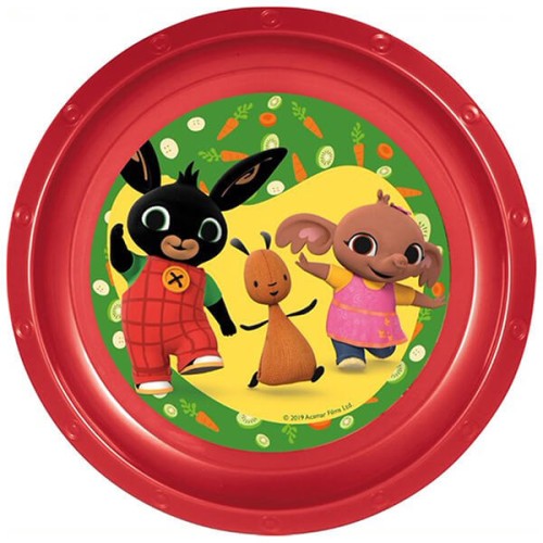 Bing Waving plastic dinner plate