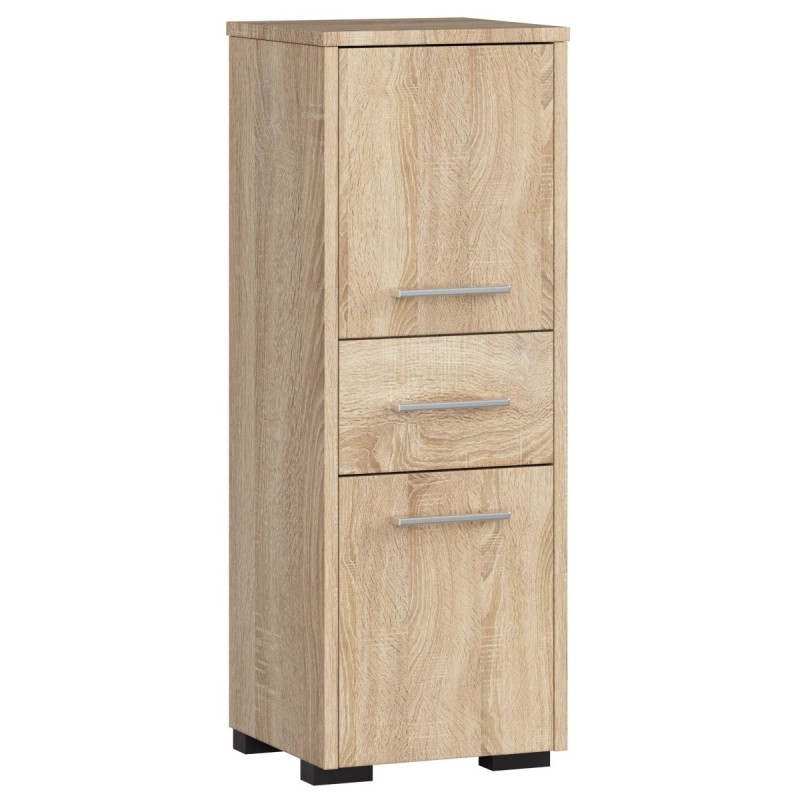 Meuble de salle de bain 30x85x30cm Bois naturel Meuble de salle de bain 30x85x30cm Bois naturel