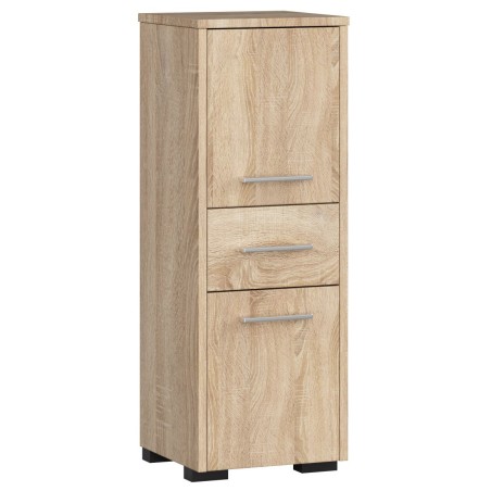 Meuble de salle de bain 30x85x30cm Bois naturel
