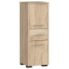 Meuble de salle de bain 30x85x30cm Bois naturel
