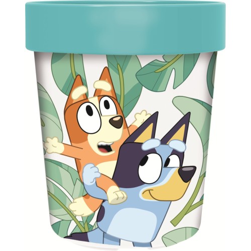 Bluey Leaves non-slip micro plastic cup 260 ml