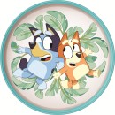 Bluey Tropical non-slip micro plate