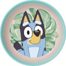 Bluey Tropical non-slip micro deep plate