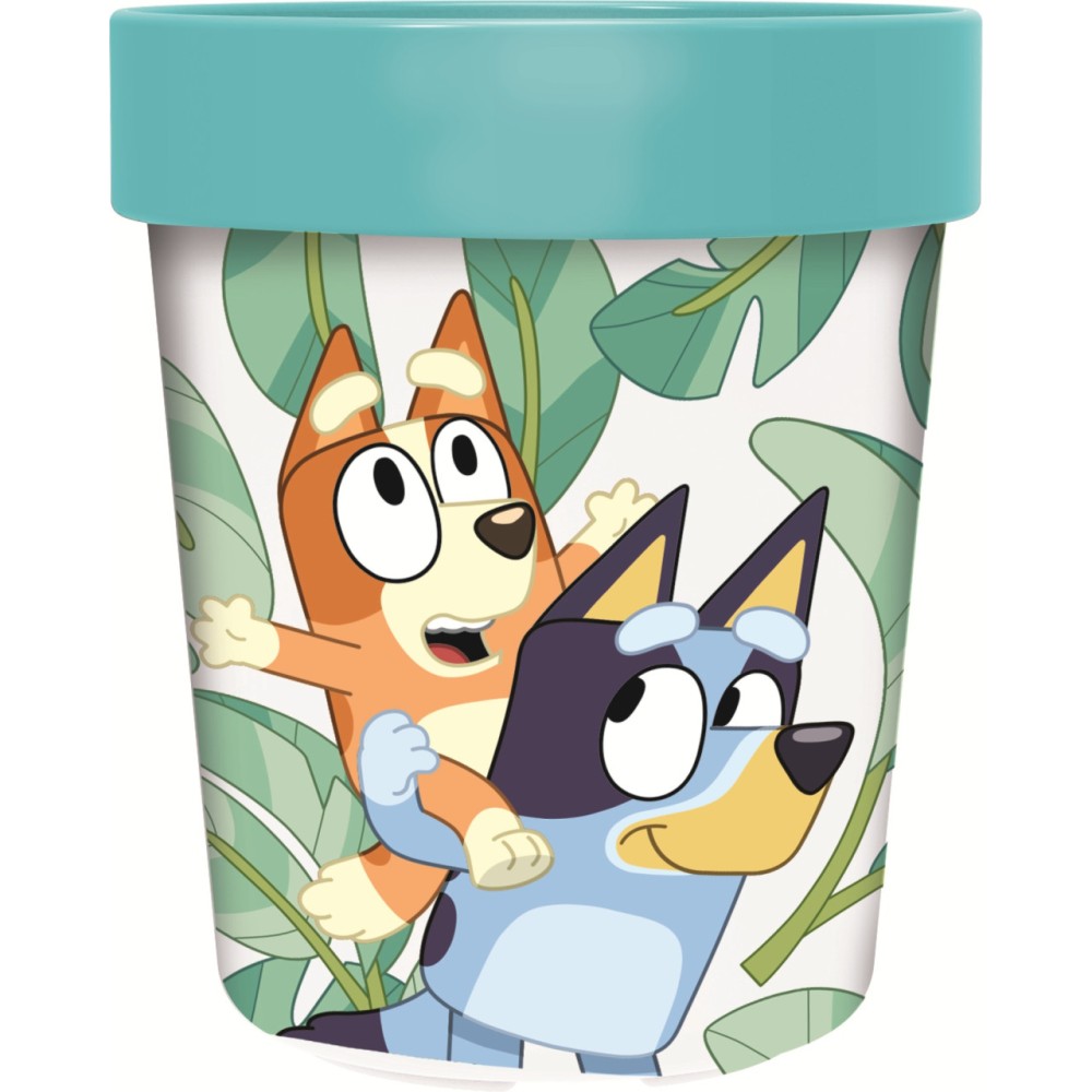 Bluey Tropical non-slip micro plastic cup 260 ml