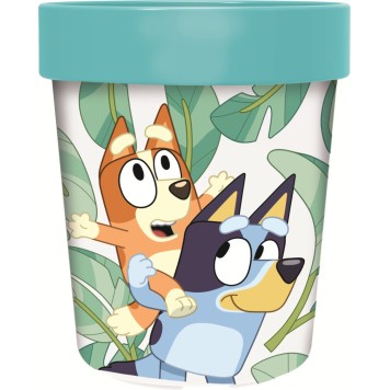 Bluey Tropical non-slip micro plastic cup 260 ml