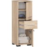 Meuble de salle de bain 30x85x30cm Bois naturel