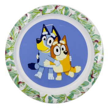 Bluey Tropical micro dinner plate 22 cm