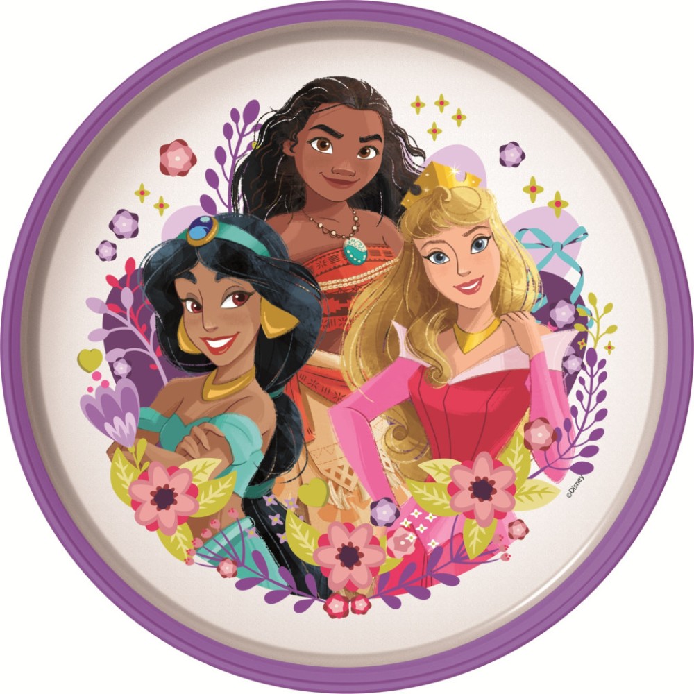 Disney Princess Courageous Heart non-slip micro dinner plate