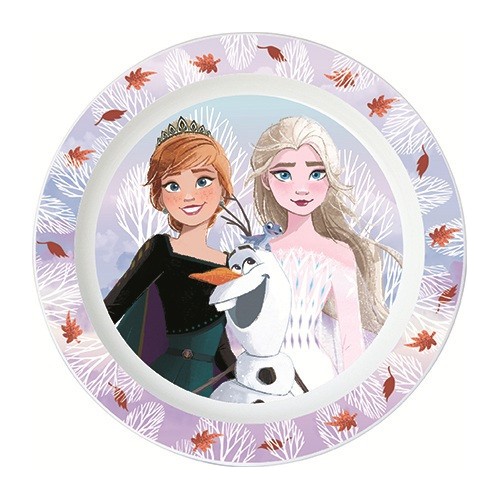 Disney Frozen Autumn leaves micro dinner plate 22 cm