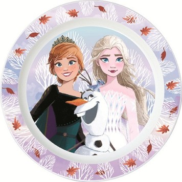 Disney Frozen Autumn leaves micro dinner plate 22 cm