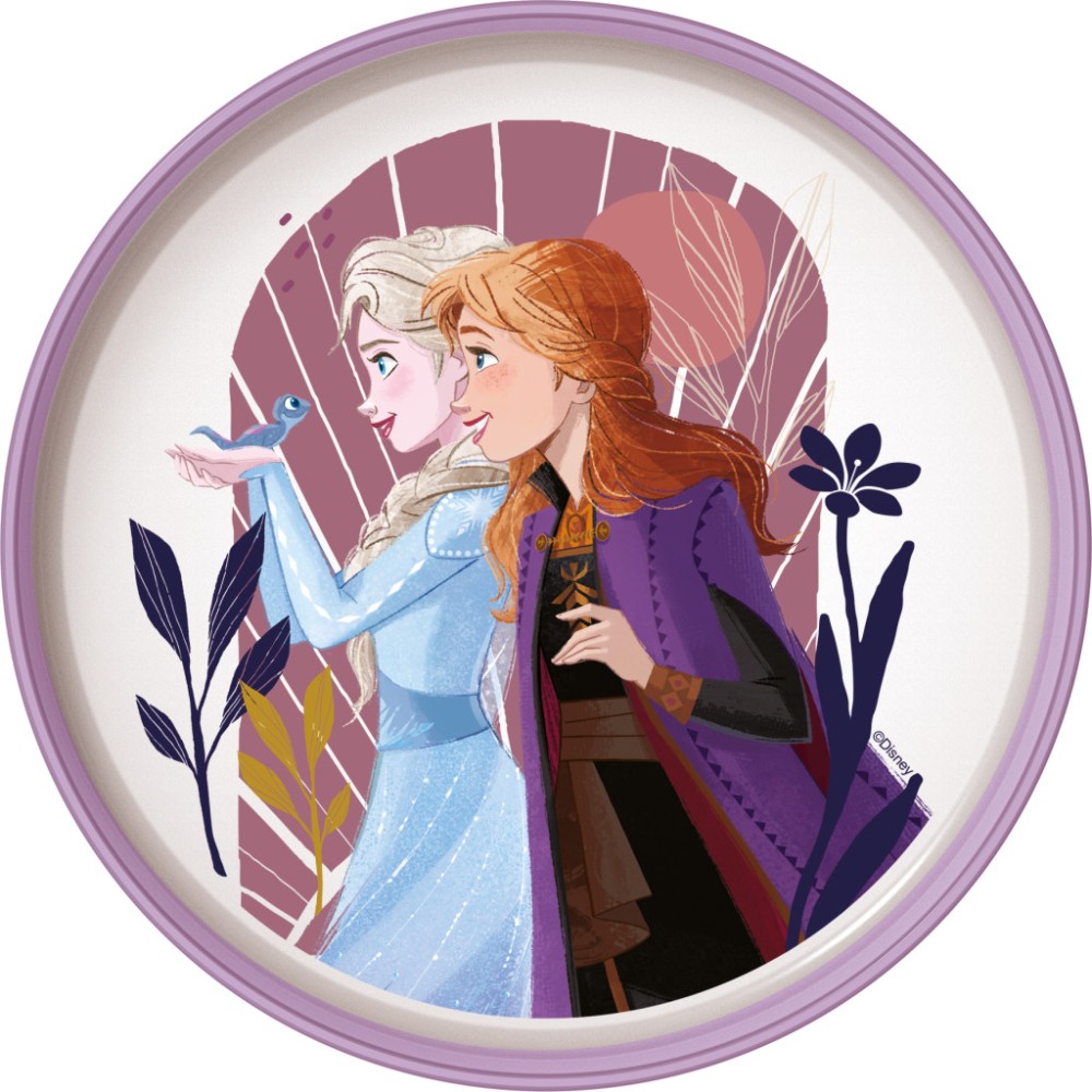 Disney Frozen Journey non-slip micro dinner plate