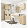 Meuble de salle de bain 30x85x30cm Bois naturel