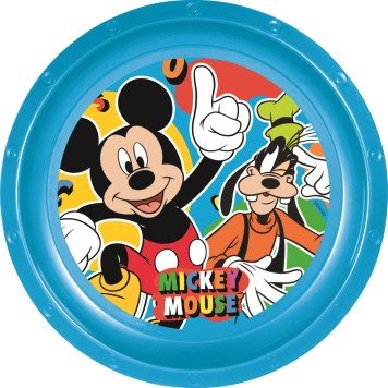 Disney Mickey Cool Summer plastic dinner plate