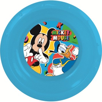 Disney Mickey Cool Summer plastic deep plate