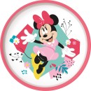 Disney Minnie Being More non-slip micro dinner plate