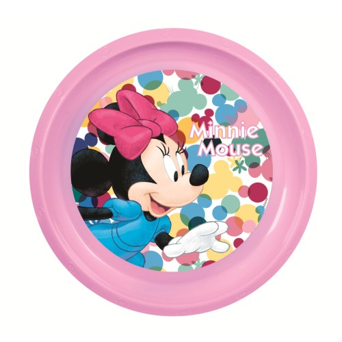 Disney Minnie Feel Good plastic dinner plate