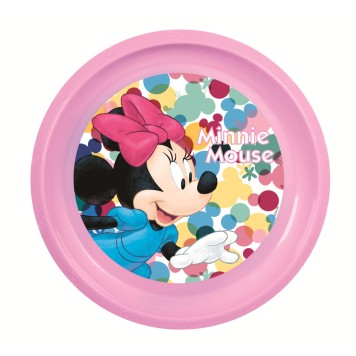 Disney Minnie Feel Good plastic dinner plate