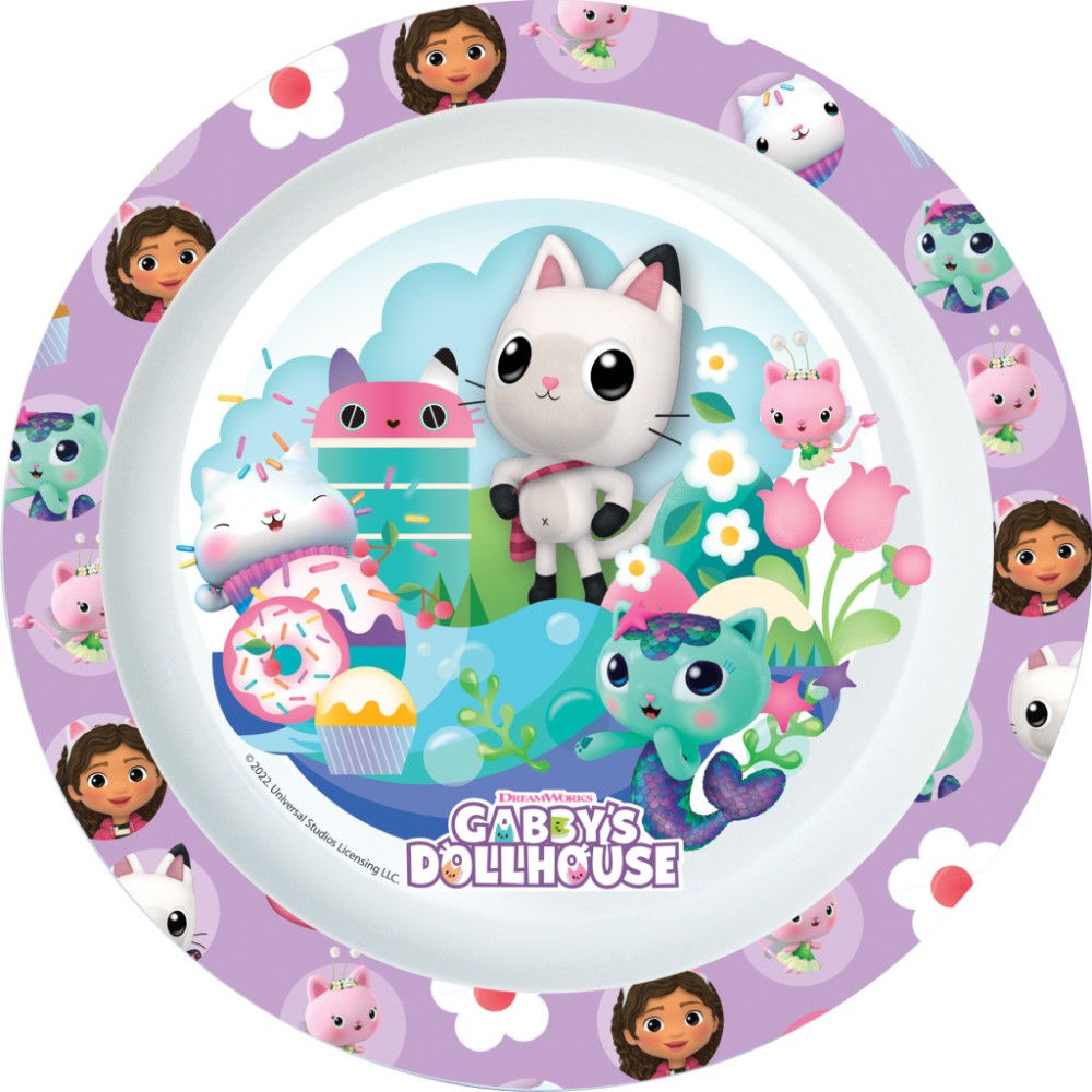 Gabby's Dollhouse Kitty Magic micro plate 22 cm