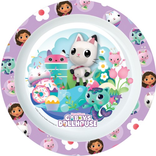 Gabby's Dollhouse Kitty Magic micro dinner plate 22 cm