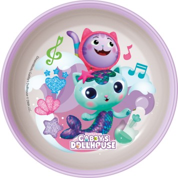 Gabby's Dollhouse Wonderland non-slip micro deep plate