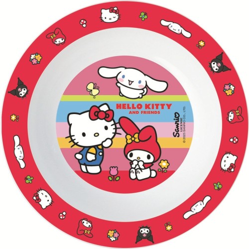 Hello Kitty And friends micro deep plate 16 cm