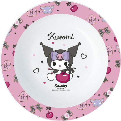 Hello Kitty Kuromi micro deep plate 16 cm