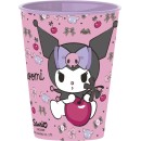 Hello Kitty Kuromi plastic cup 260 ml