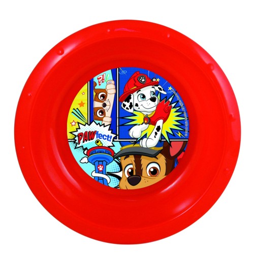 Paw Patrol Comic plastic deep plate
