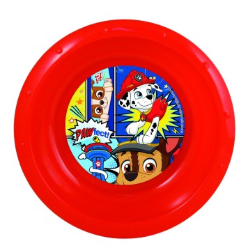 Paw Patrol Comic plastic deep plate