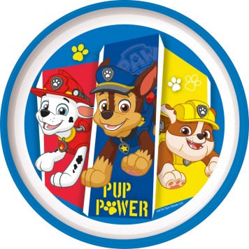 Paw Patrol Pup Power non-slip micro dinner plate