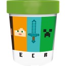 Minecraft Crafters non-slip micro plastic cup 260 ml