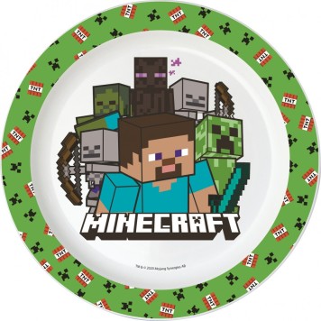 Minecraft Pixelcraft micro dinner plate