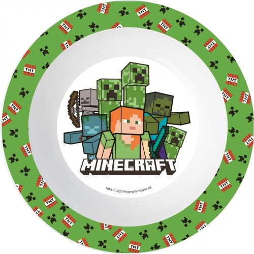 Minecraft Pixelcraft micro deep plate 16 cm
